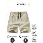 Men’s 5-Pack FlexFit Active Shorts – Stretch, Quick-Dry & Zip Pockets
