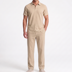 Men Linen Two Piece Set
