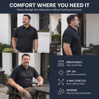 Men’s Everyday Contrast-Collar Polo 3-Pack