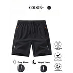 Men’s 5-Pack FlexFit Active Shorts – Stretch, Quick-Dry & Zip Pockets