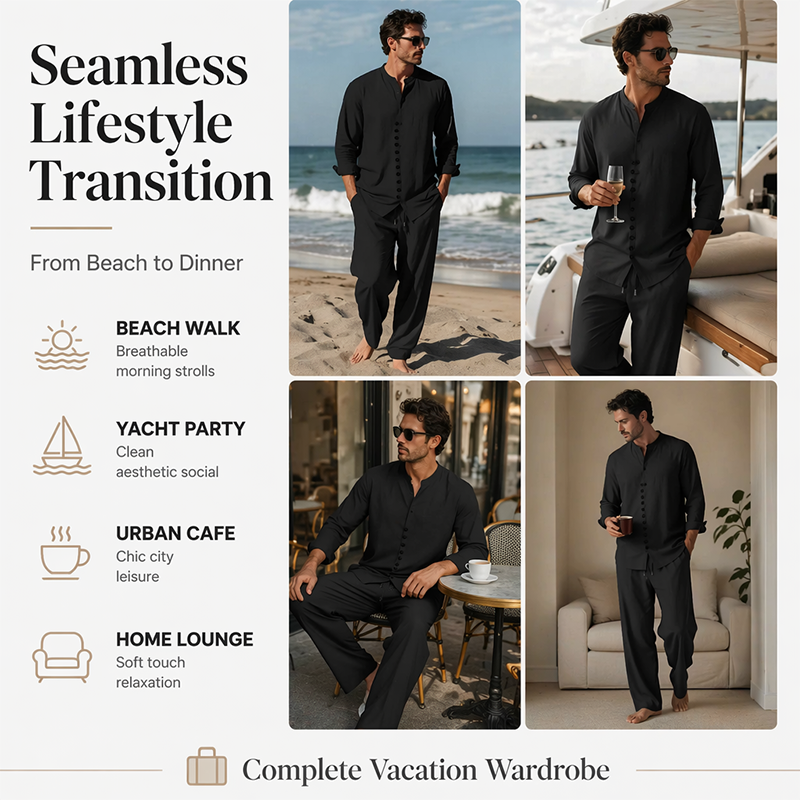 Black set lifestyle occasions