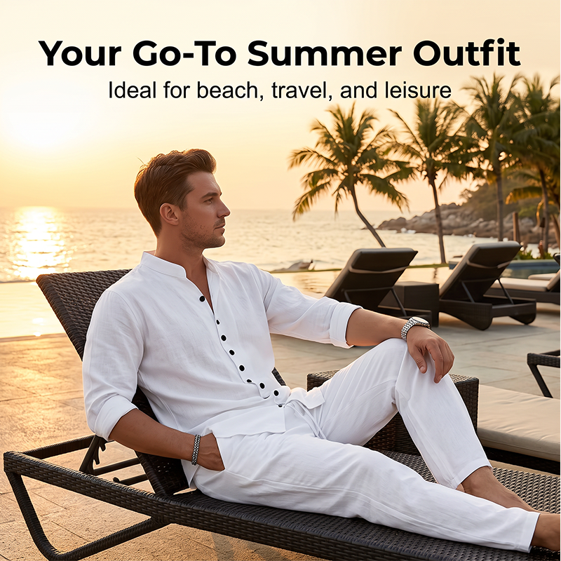 ✨🛍️Fresh Drop - Casual 2-Piece Set with Shorts – Versatile Comfort & Clean Silhouette